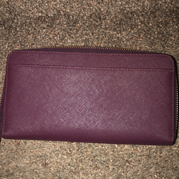 Kate Spade Burgundy Wallet - Picture 3 of 4